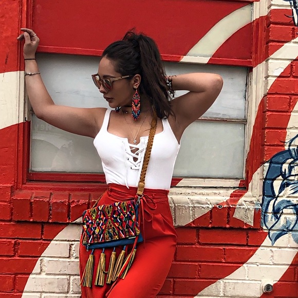 Brand New Nawal Boots Bag Pochette - Picture 2 of 3